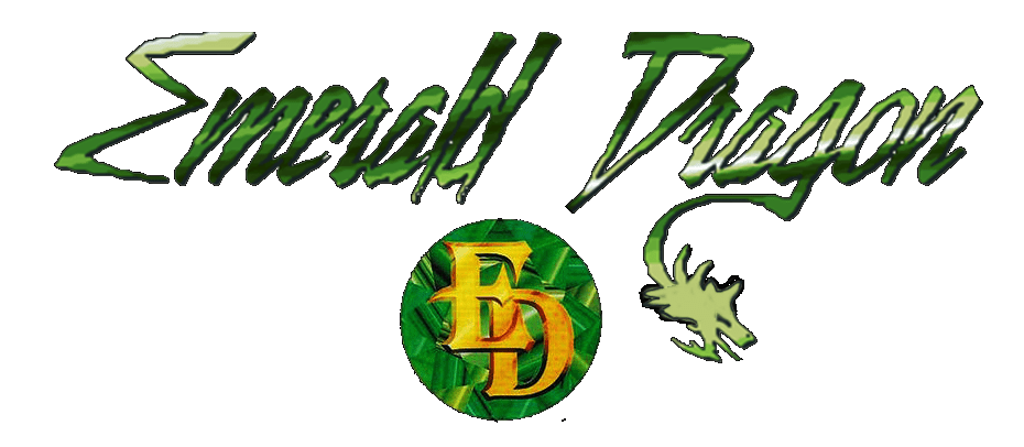 Emerald Dragon logo for Super Famicom